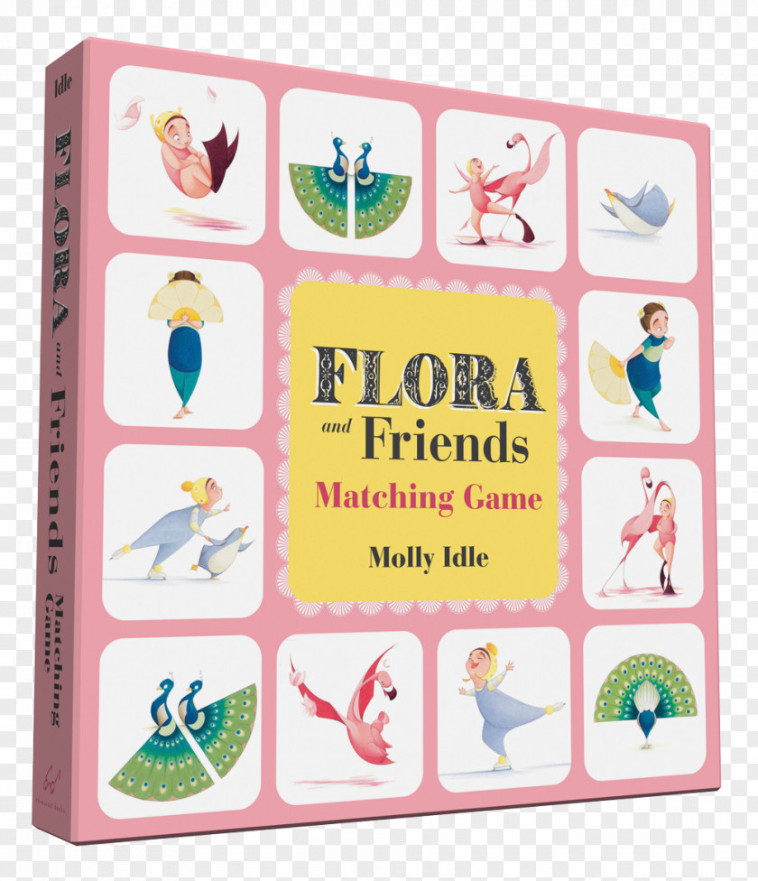 Book Flora And Friends Matching Game The Peacocks Flamingo Amazon.com PNG