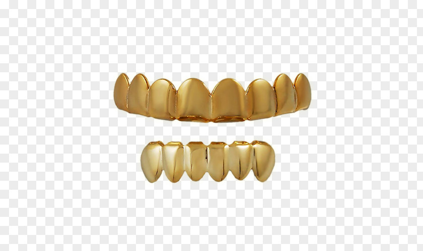 Grill Jewellery Gold Teeth Tooth PNG