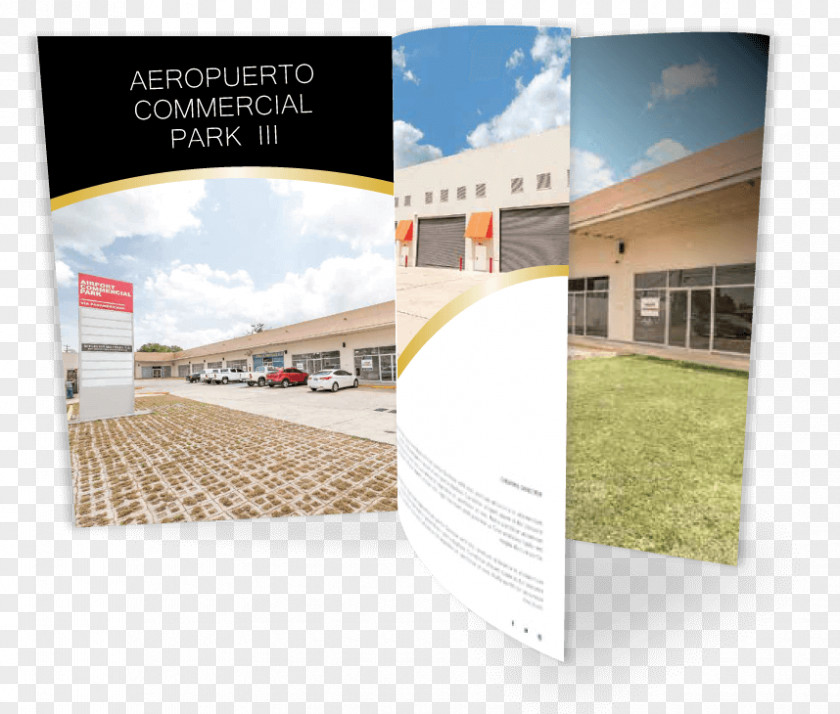 Airport Property Brochure Brand PNG