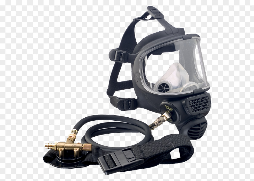 Mask Full Face Diving Respirator Self-contained Breathing Apparatus Scott Safety PNG