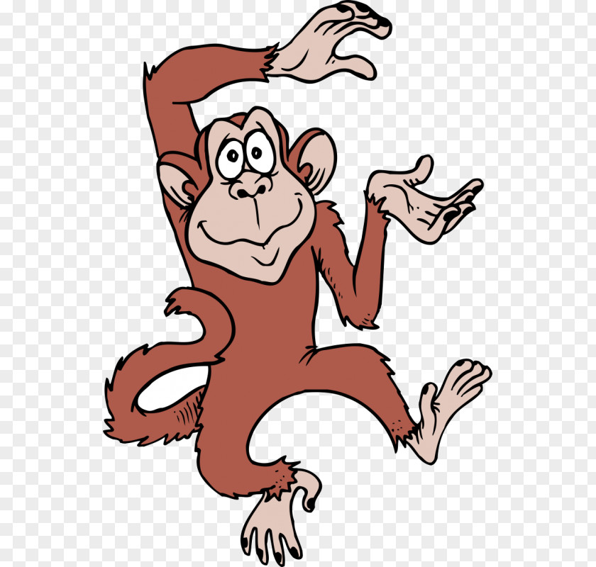 Monkey Dance Japanese Macaque Clip Art Image PNG