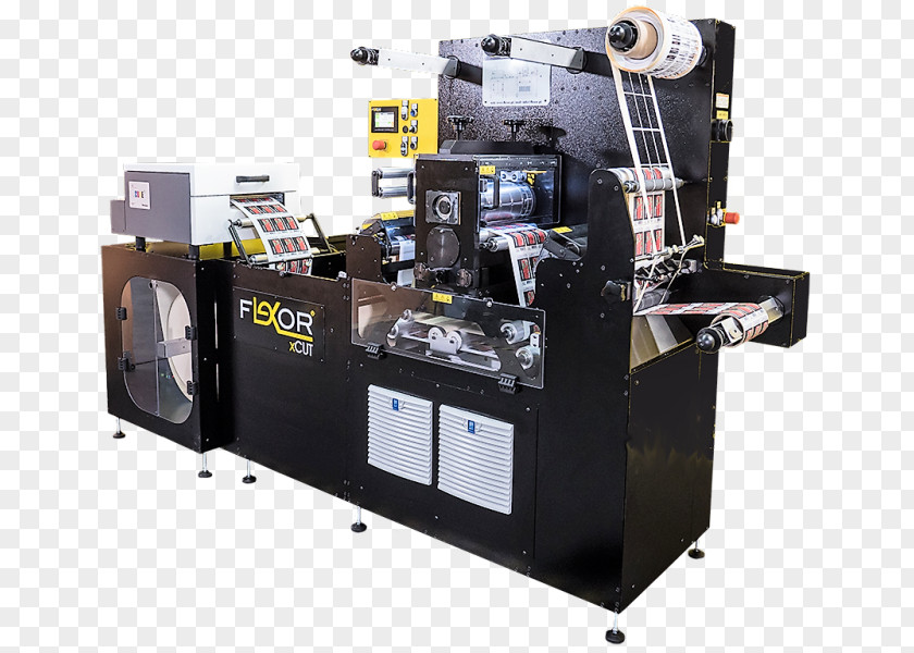 Offset Printing Machine Die Cutting Label Sticker PNG