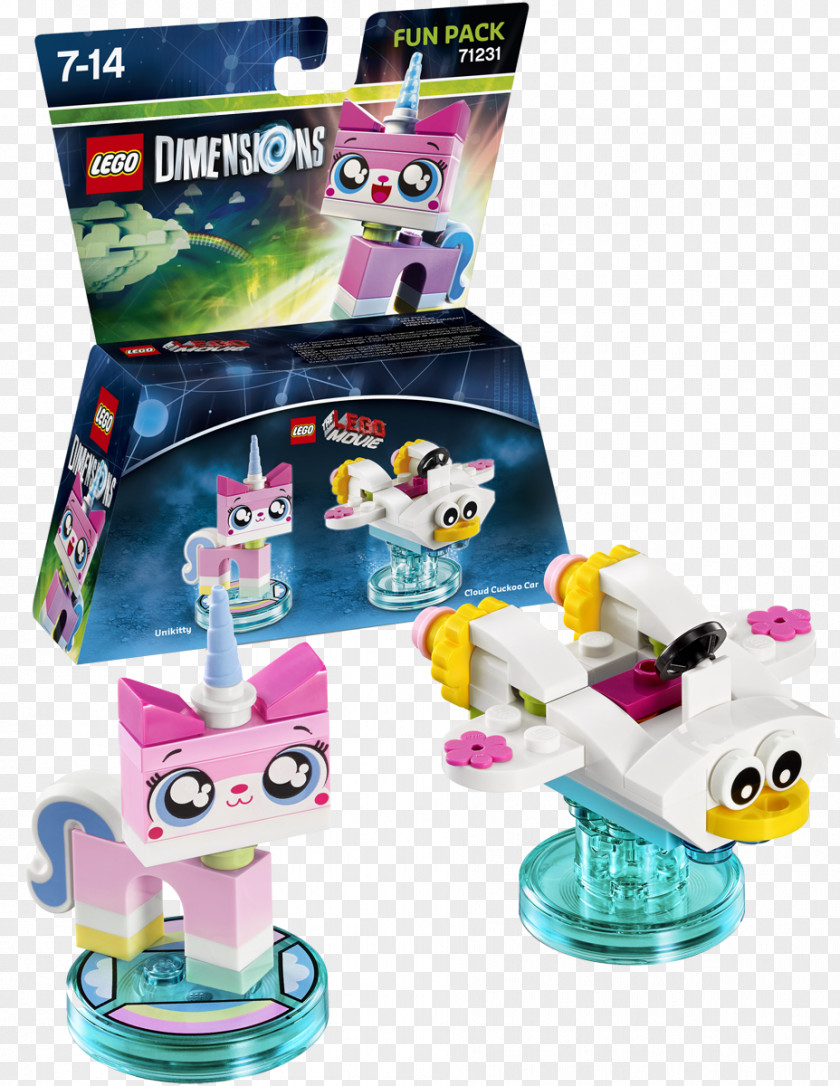Unikitty Lego Dimensions Amazon.com LEGO 71231 Fun Pack The Group PNG