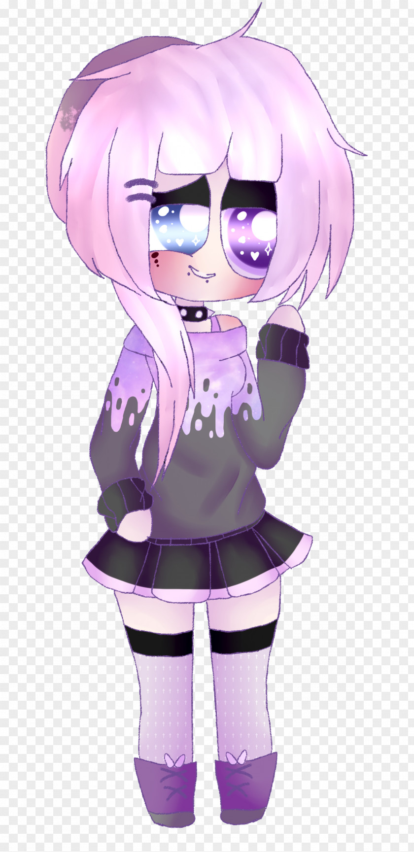 Goth Subculture Drawing Pastel Art PNG
