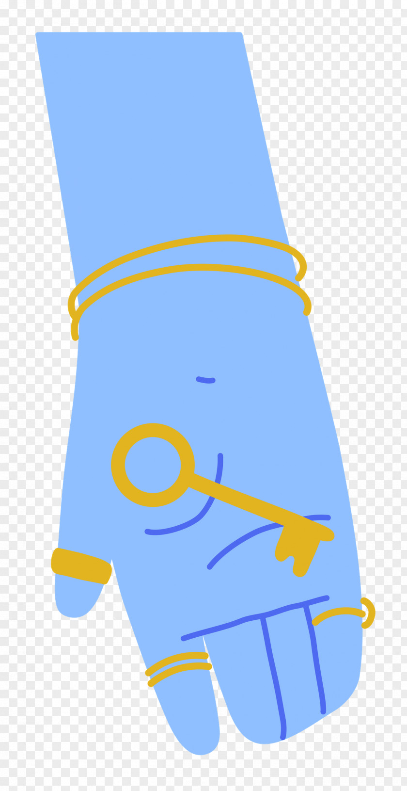 Hand Giving Key PNG