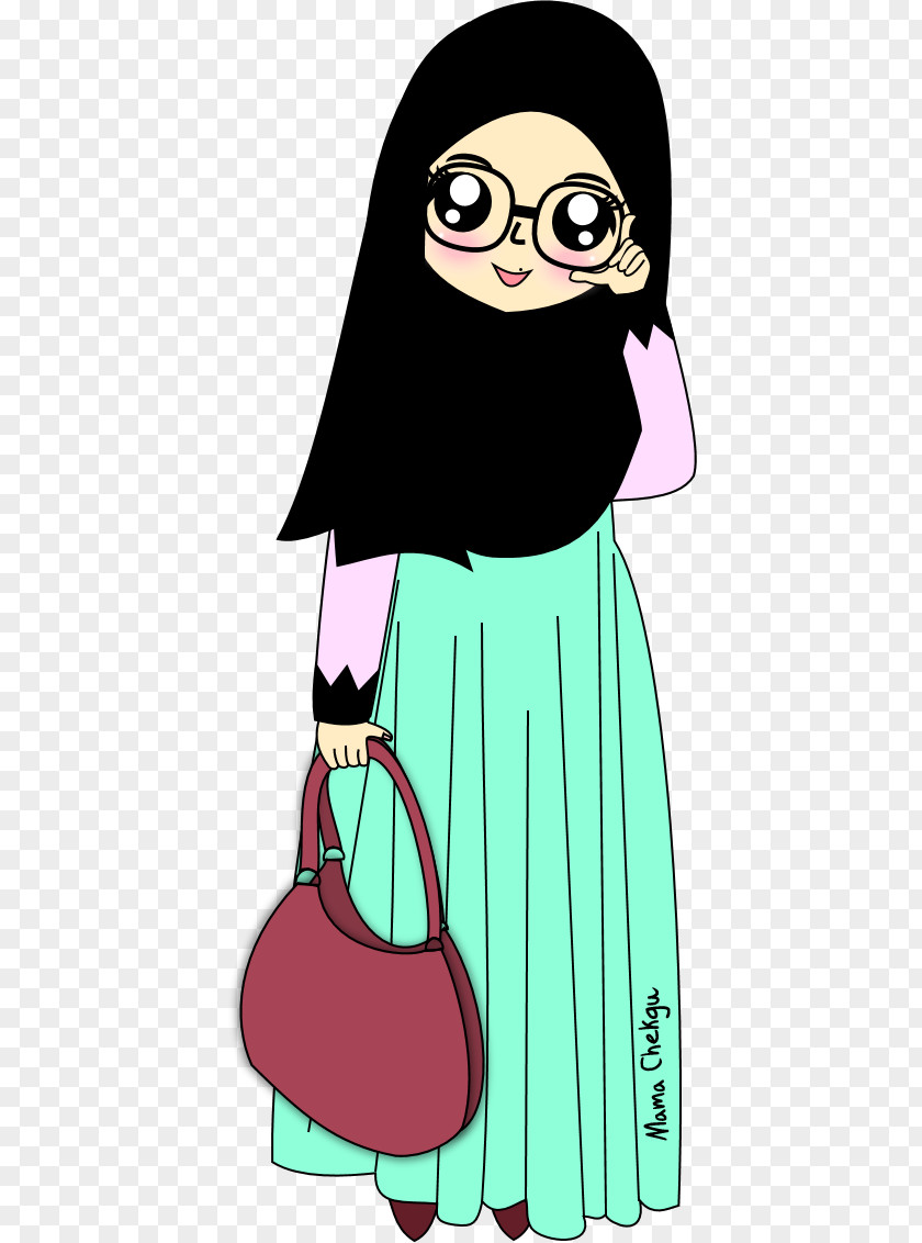 Islam Hijab Muslim Drawing Cartoon PNG