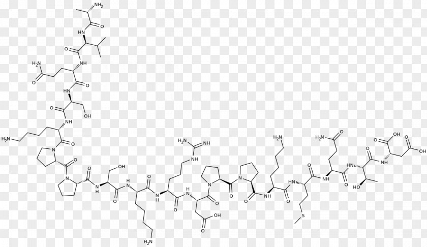 Plant Systemin Hormone Peptide PNG