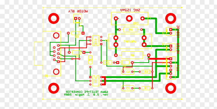 Printed Circuit Board Line Design M Font PNG