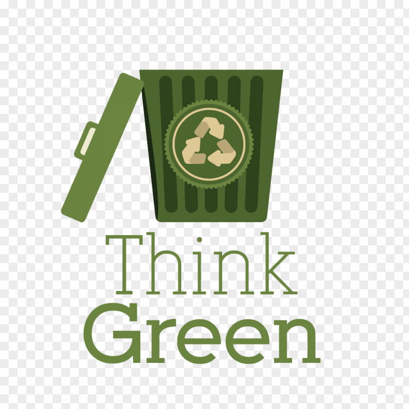 Green Trash Cans Recycling Waste Container Plastic Bag PNG