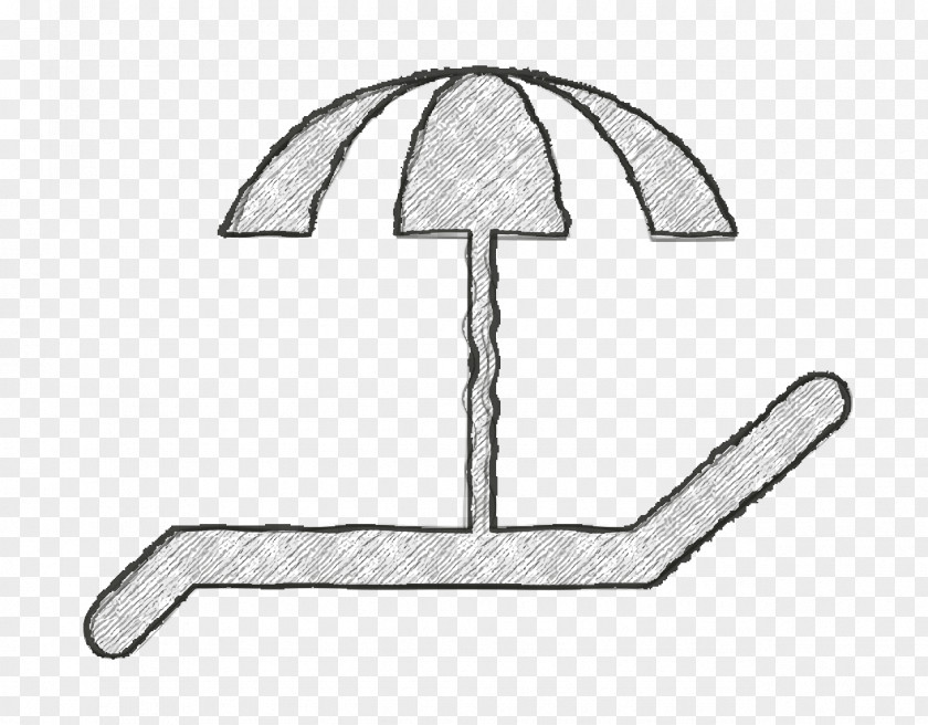 Deck Icon Spa And Relax Chair Umbrella For The Sun PNG
