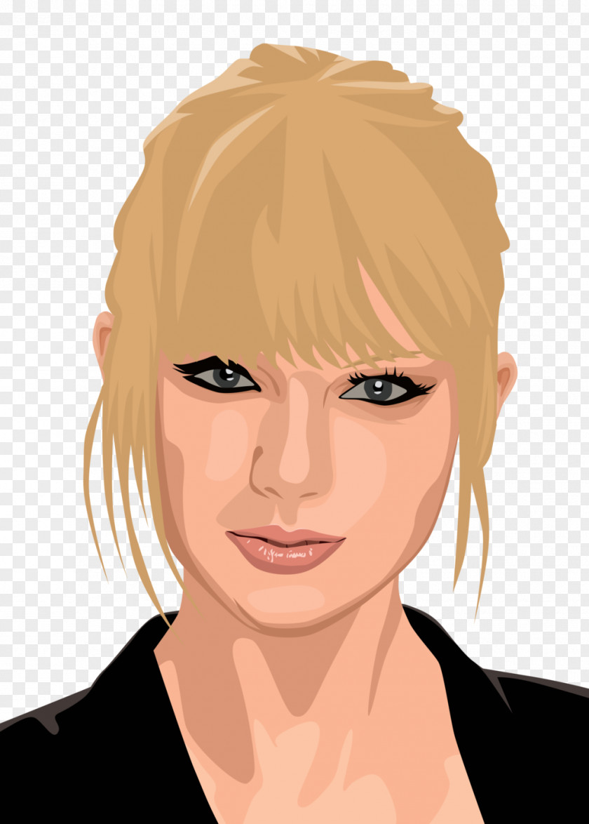 Taylor Swift Vexel Digital Art PNG