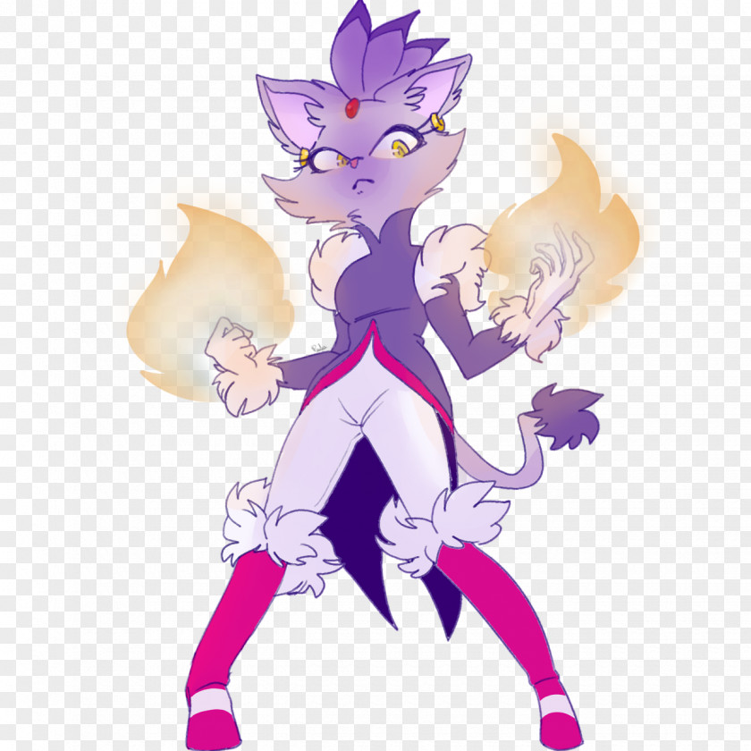 Blaze The Cat Sonic Rush SegaSonic Hedgehog Amy Rose Knuckles Echidna PNG