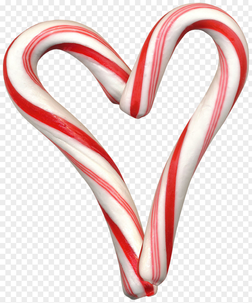 Christmas Candy Cane Decoration PNG