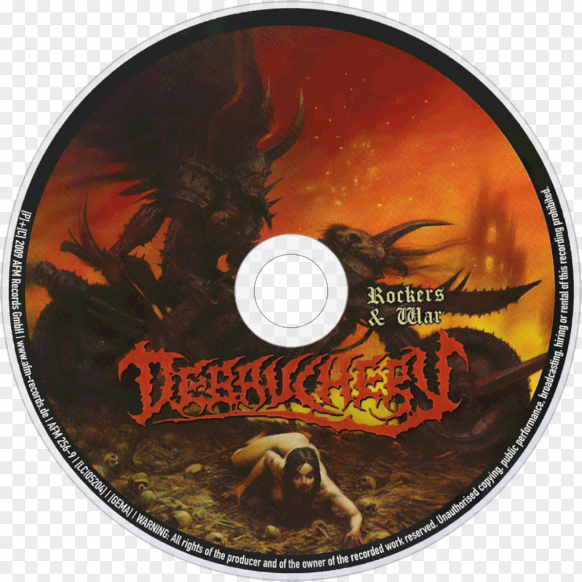 Debauchery Compact Disc Rockers & War Album There Is Only PNG