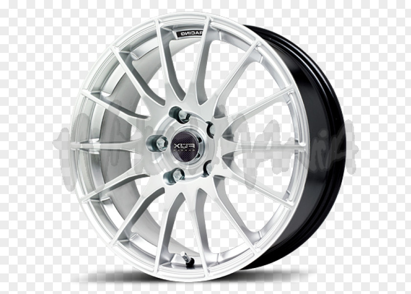 Fox Footprint Alloy Wheel Rim Spoke Tire Autofelge PNG