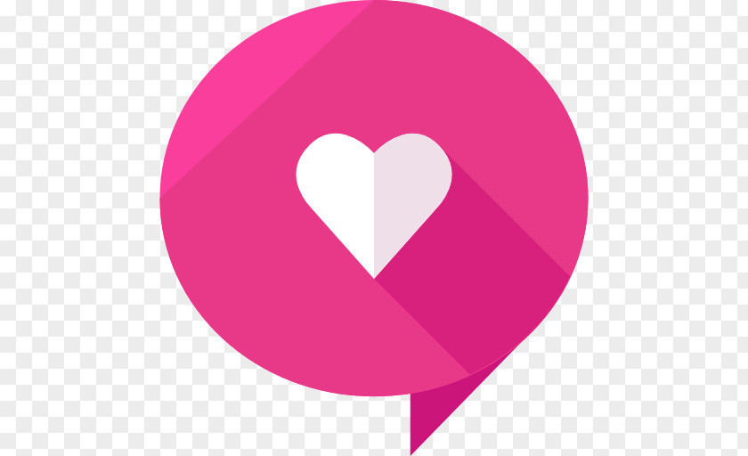 Love Couple Heart Speech Balloon PNG