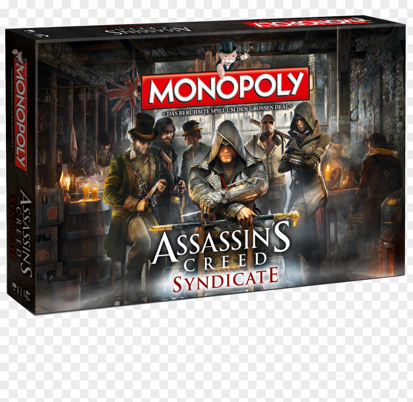 Assassin Creed Syndicate Assassin's Monopoly Creed: Brotherhood Board Game PNG
