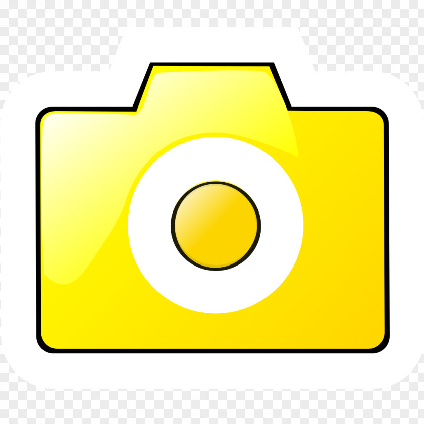 Camera Icon Smiley Clip Art PNG