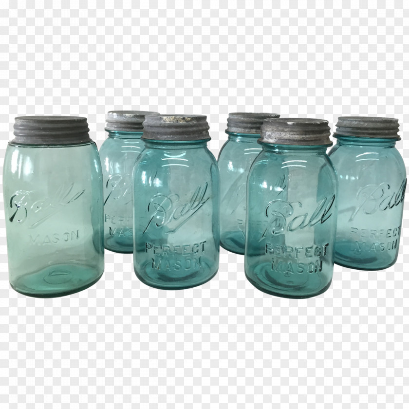 Mason Jar Glass Food Storage Containers Lid Bottle PNG