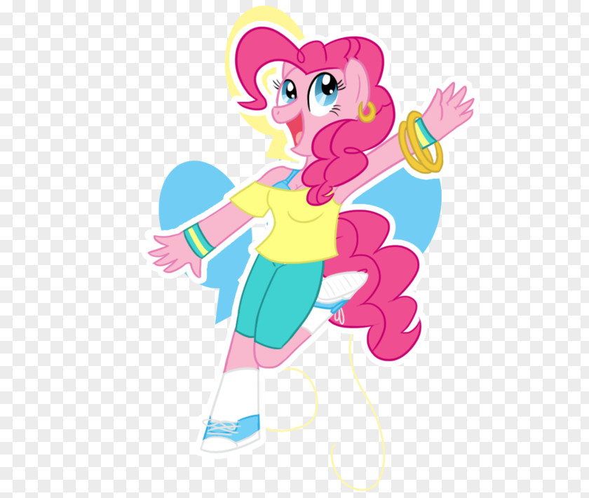 Pinkie Pie Balloons Cupcake Pony Drawing PNG