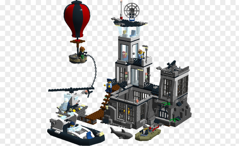 Prison Island LEGO 60130 City Digital Designer 75159 Star Wars Death PNG