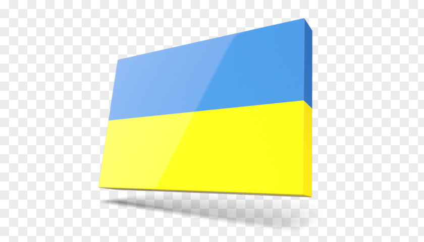 Ukraine Flag Line Angle Brand PNG