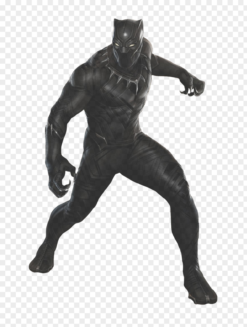 Black Panther Marvel Captain America Iron Man Heroes 2016 Cinematic Universe PNG