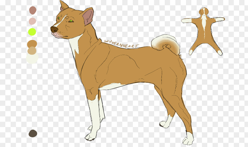 Deer Dog Breed Basenji Cartoon PNG