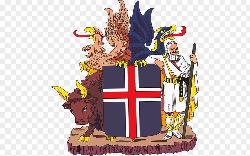 Flag Of Iceland Icelandic Language Coat Arms PNG