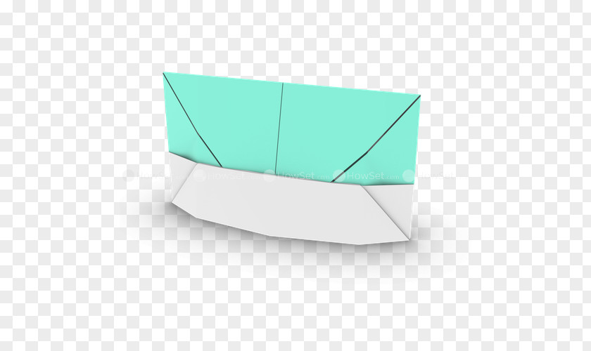 Origami Letters Rectangle PNG