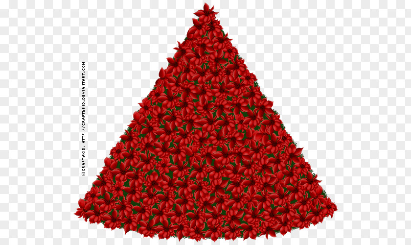 Red Tree Christmas Spruce Ornament Fir PNG