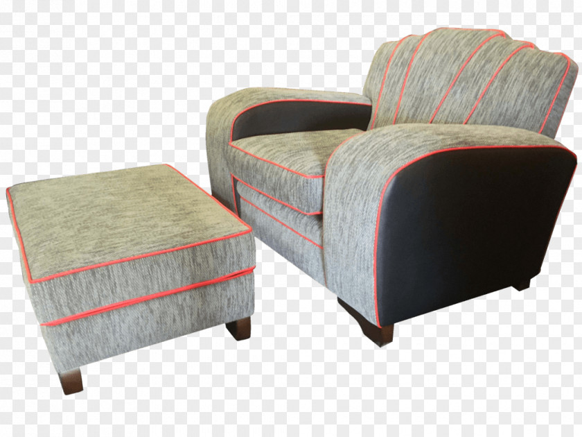 Design Foot Rests Art Deco Chair PNG