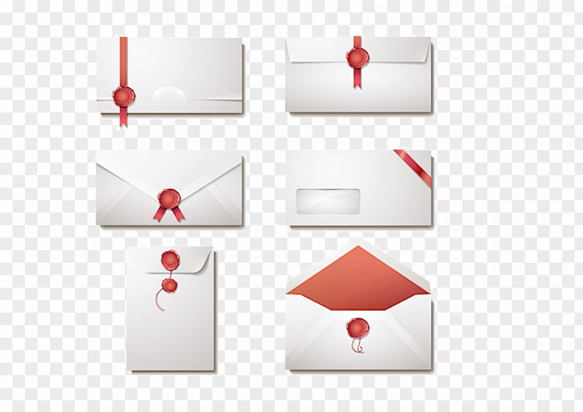 Envelope Series Wedding Invitation Paper PNG