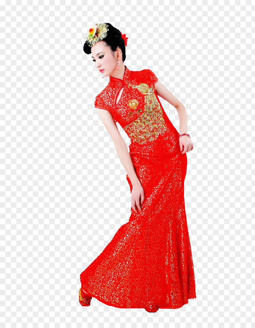 Mgs Gown Shoulder Peach PNG