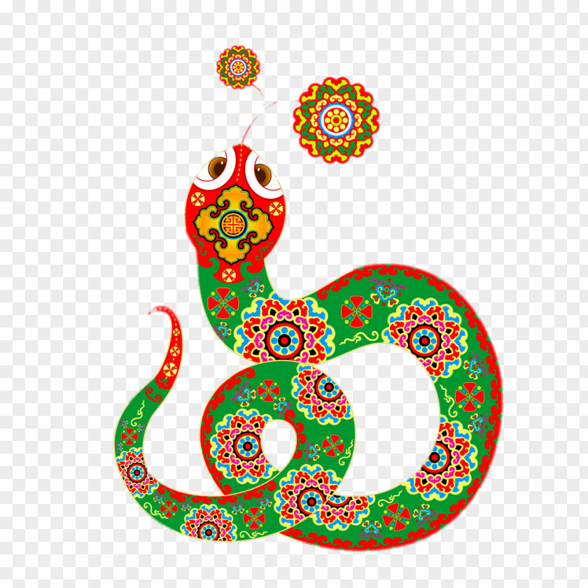 New Year Cartoon Snake Chinese Zodiac Animation PNG