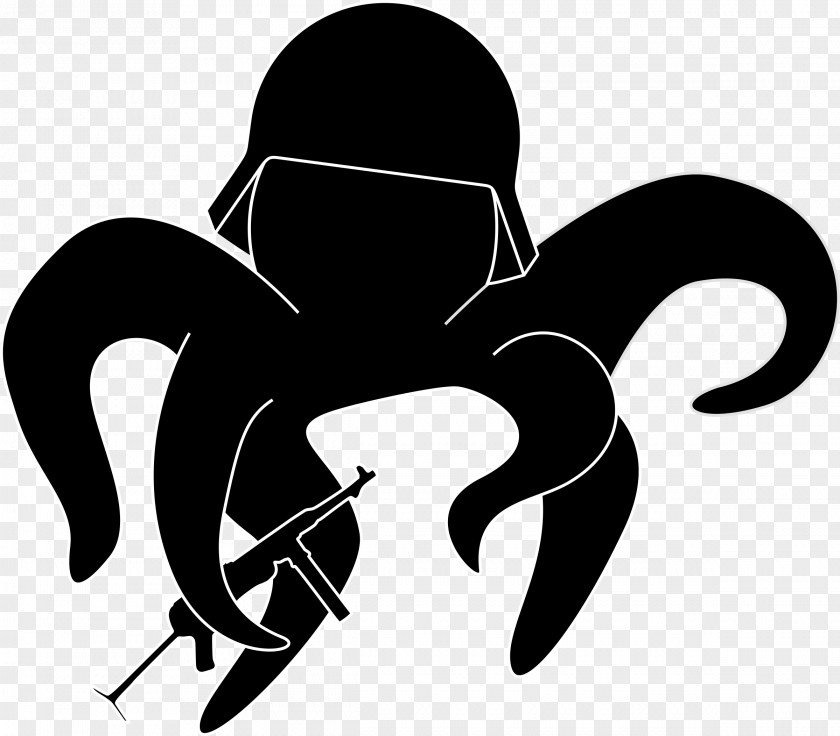 Octapus Stormtrooper Soldier Clip Art PNG