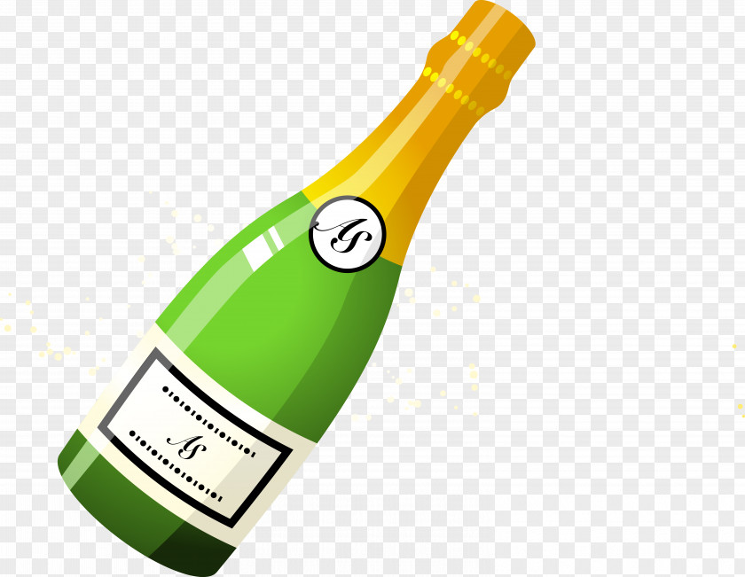 Vector Wine Champagne Beer Bottle Photography PNG