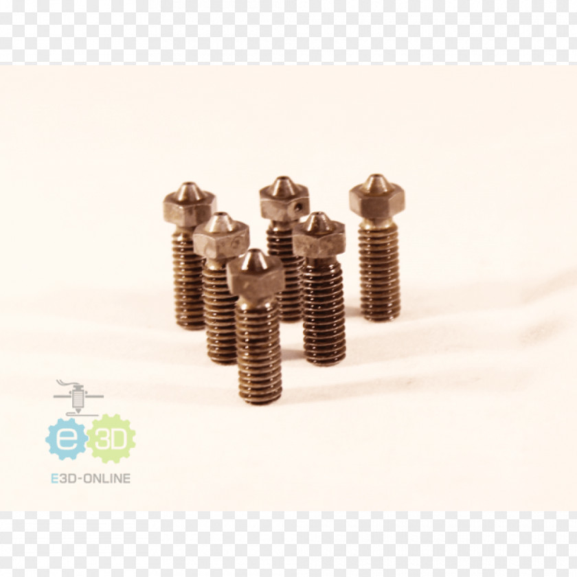 Volcano Nozzle Steel Fastener Printing Extrusion PNG