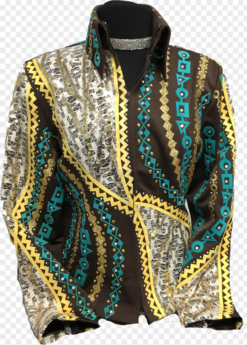 Western Wear Outerwear Turquoise PNG