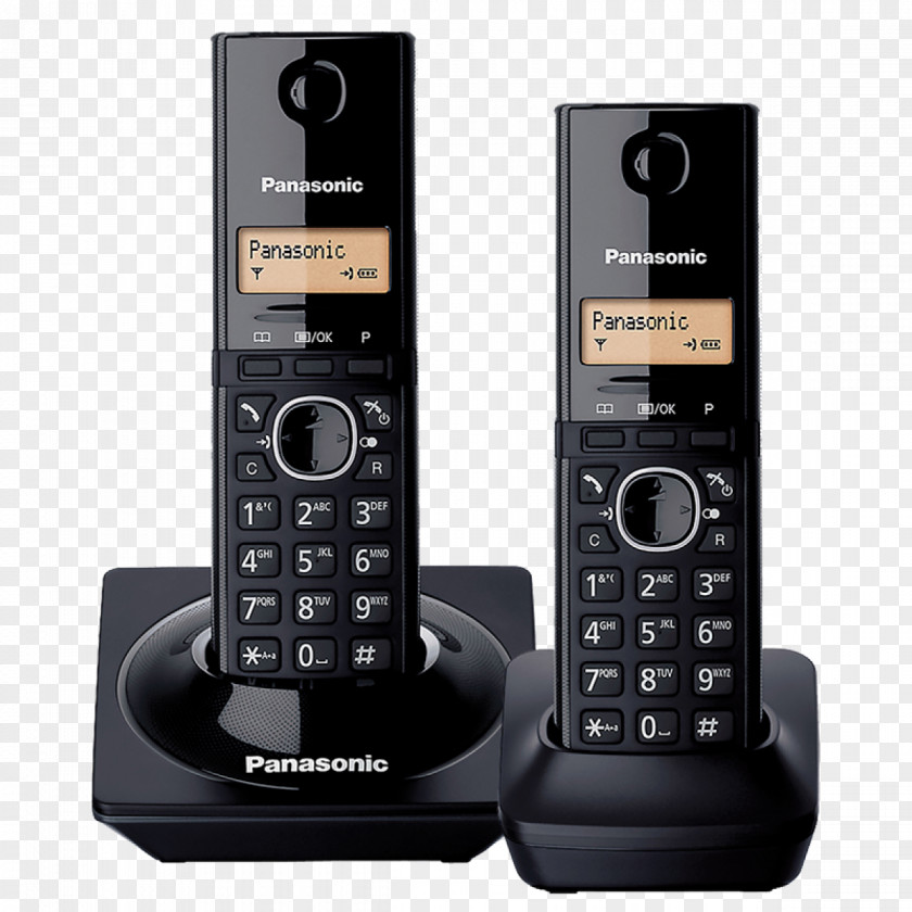 Cascos Cordless Telephone Home & Business Phones Landline Panasonic LCD PNG