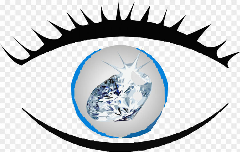 Eye Line Brand Diamond Stone Clip Art PNG