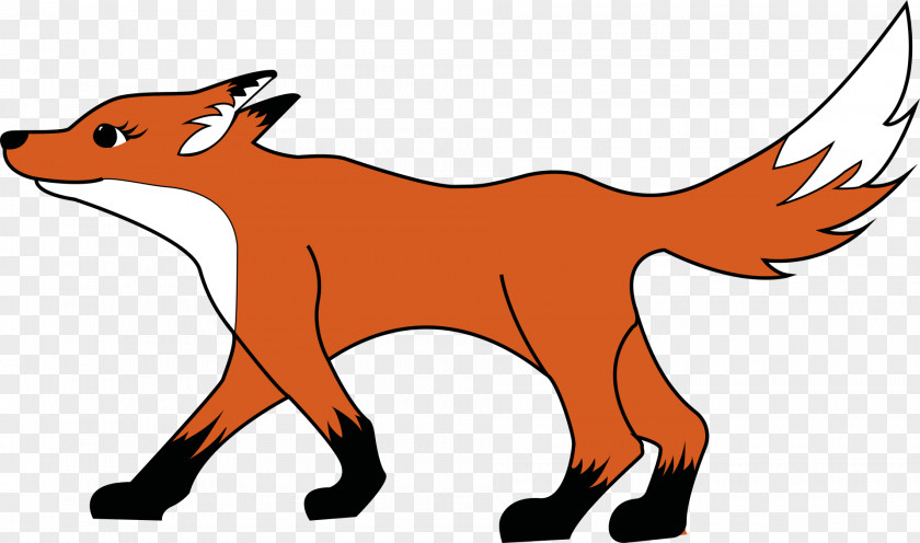 Fox Mr. Red Clip Art PNG