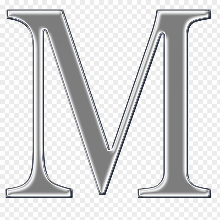 M Letter Case Alphabet PNG