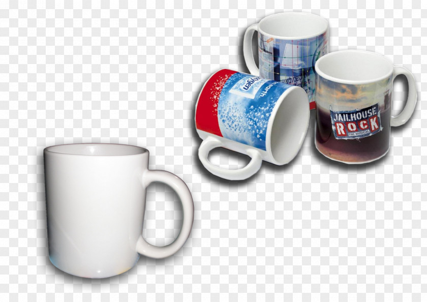 Mug Coffee Magic Dye-sublimation Printer Printing Advertising PNG