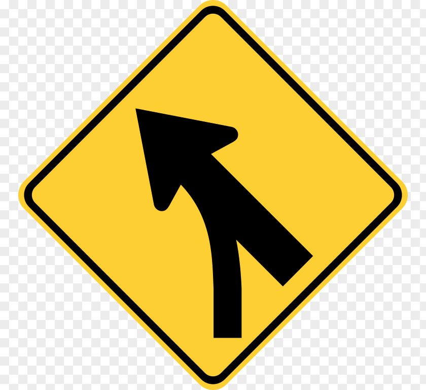 Highway Sign Merge Traffic Lane Road PNG