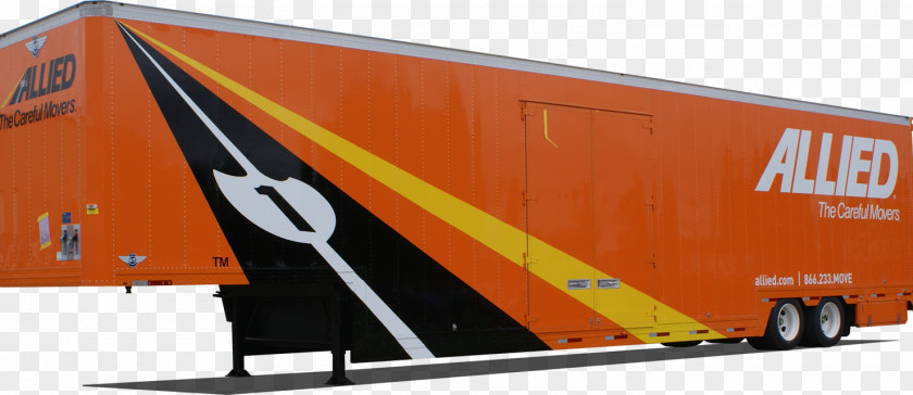 Mover Coleman Worldwide Moving Cargo Trailer PNG