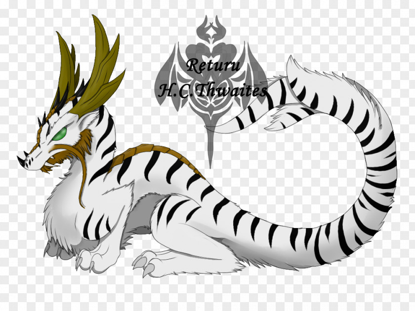 Pregnant Tracer Carnivora Fauna Cartoon Font PNG