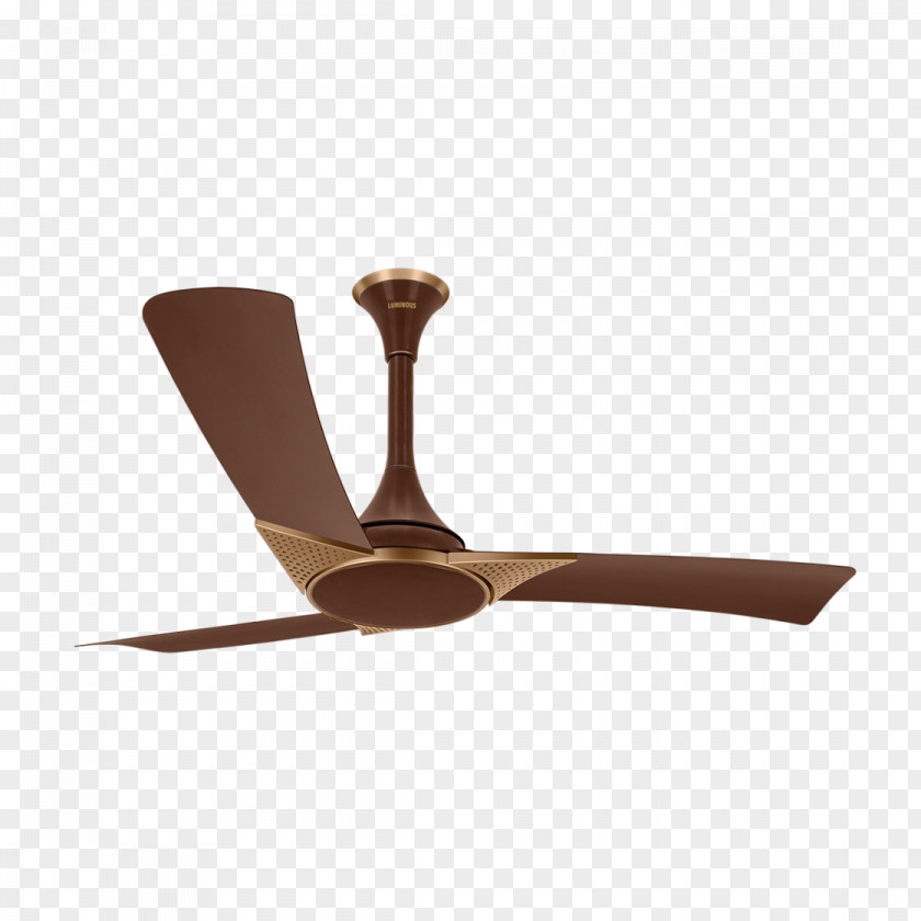 Tuscan Ceiling Fans Light Copper PNG