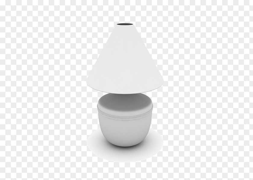 White Lamp Vector Material Download Ceramic Angle Pattern PNG