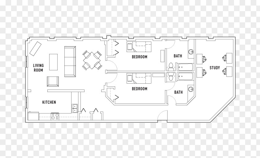 Apartment Floor Plan The Lofts At Capital Garage House PNG